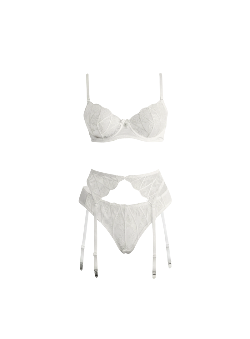 Crystal Heart lingerie set