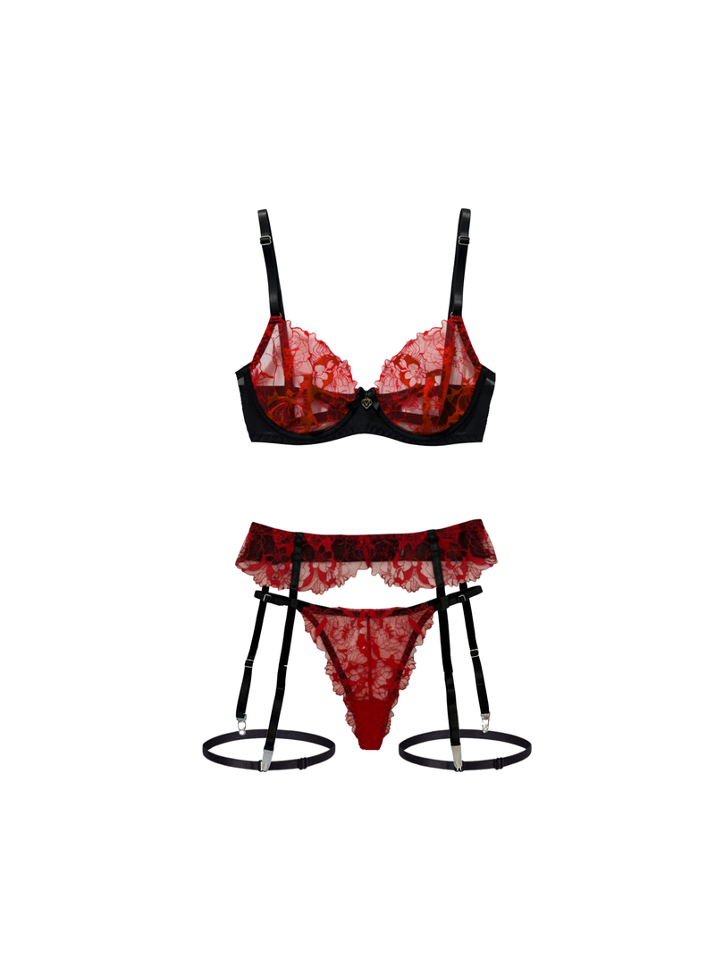 Dark Diva lingerie set