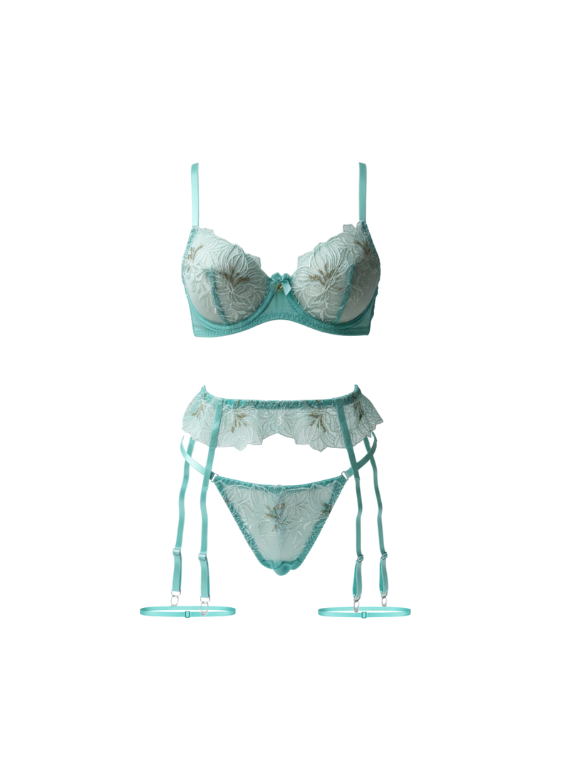 Ocean Whisper lingerie set