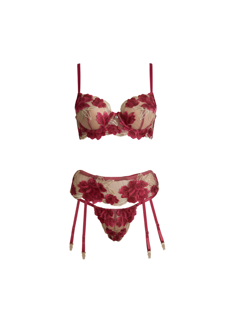 Pink Glow lingerie set