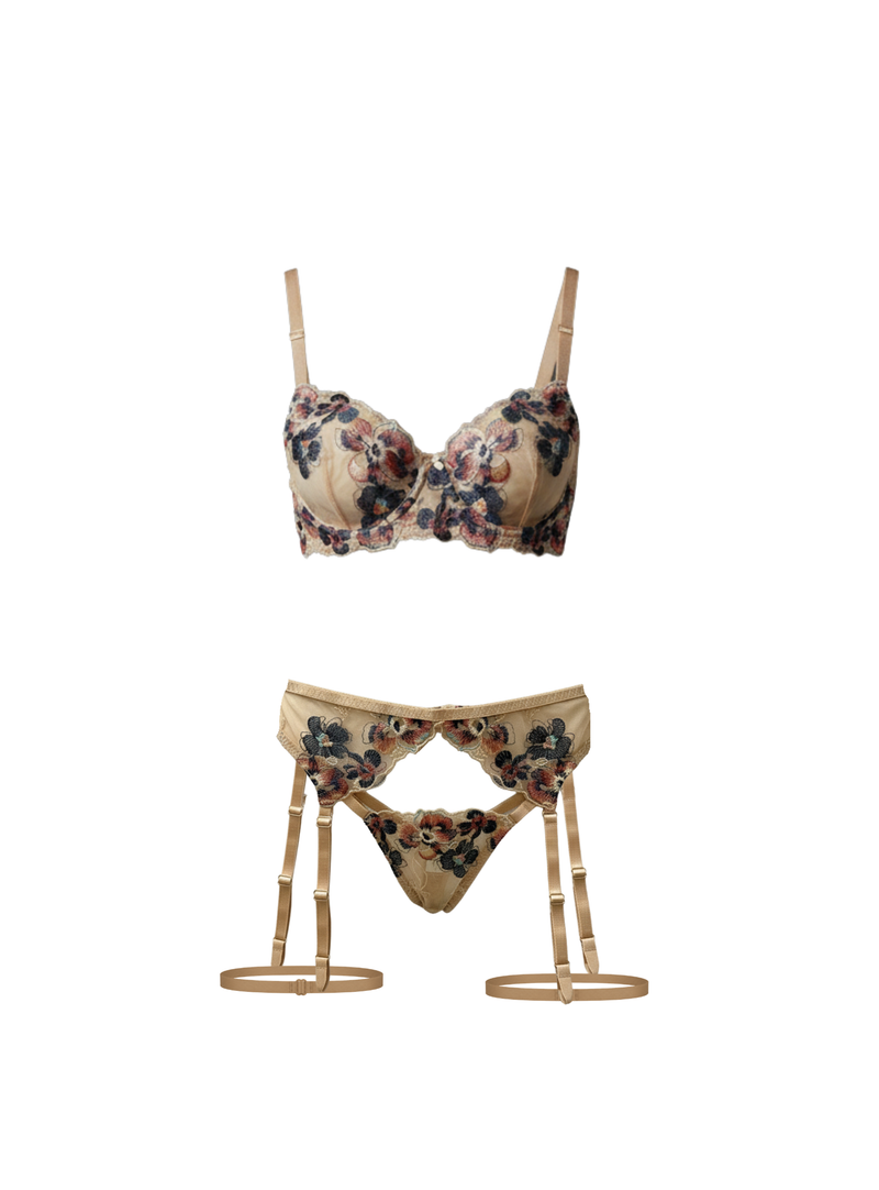Sweet Peach lingerie set