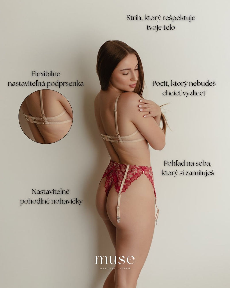 Nectar Rouge lingerie set