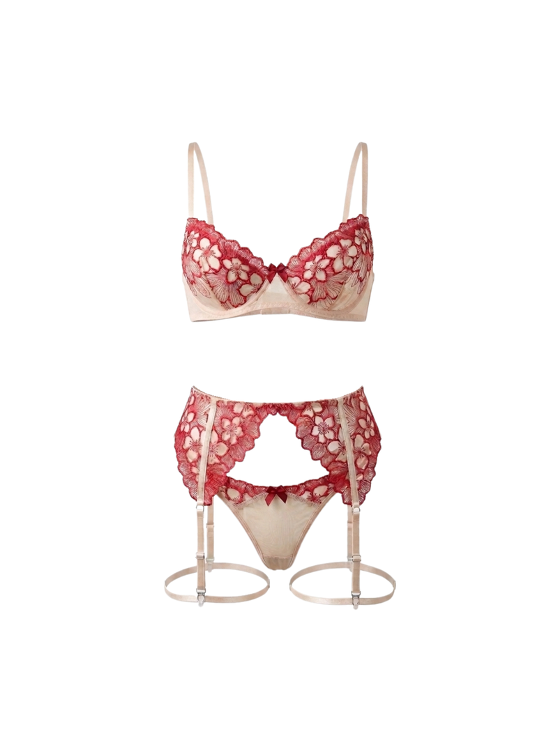 Nectar Rouge lingerie set