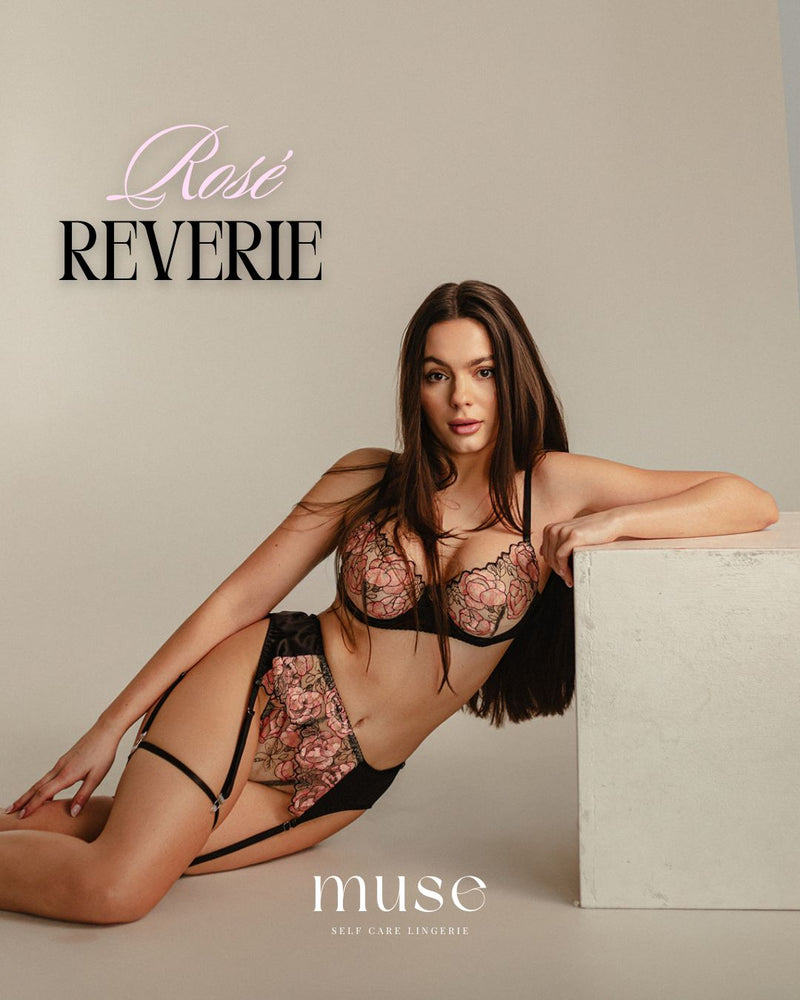 Rosé Reverie lingerie set