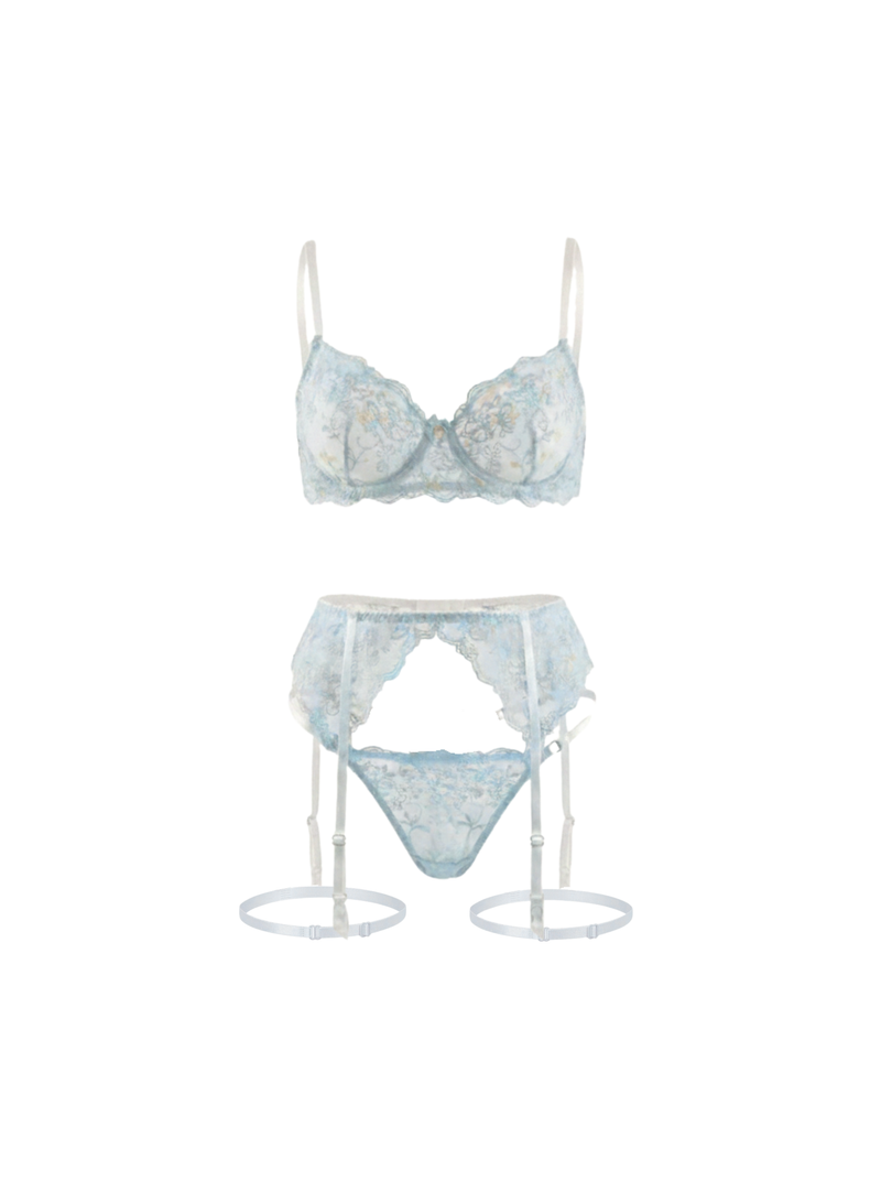 Snow Lily lingerie set