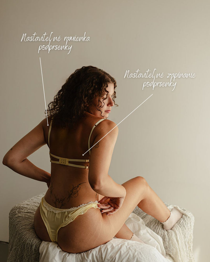Vanilla Creme lingerie set