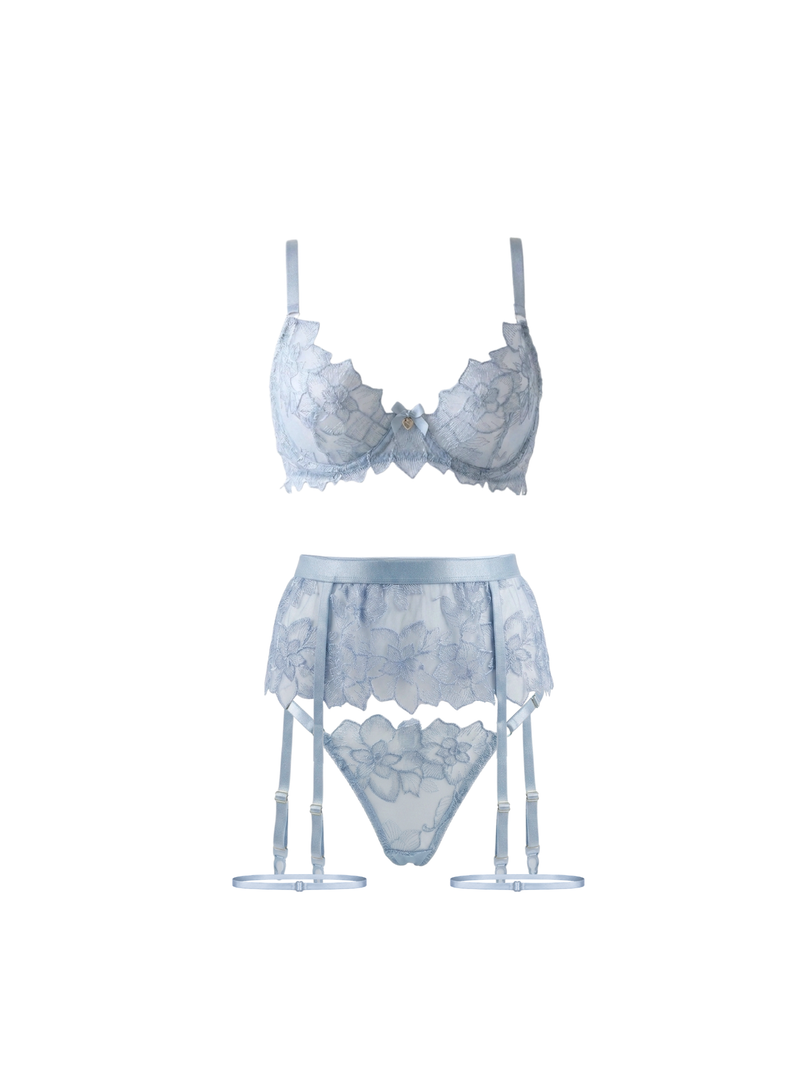 Winter Aurora lingerie set