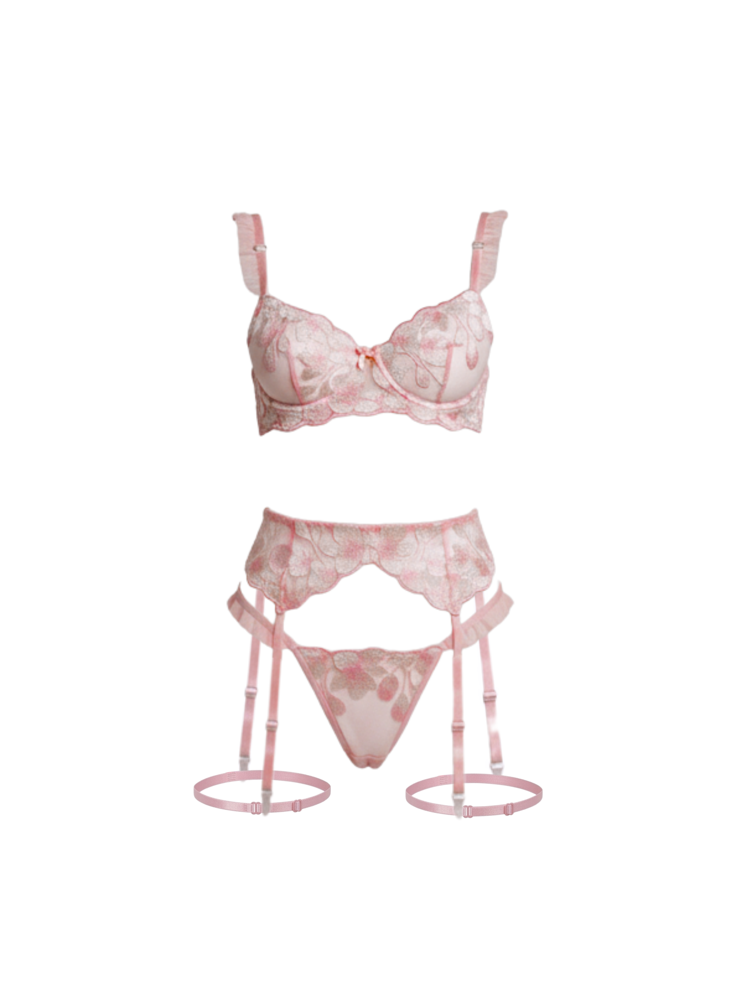 Belle Cerise lingerie set