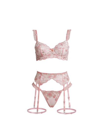 Belle Cerise lingerie set
