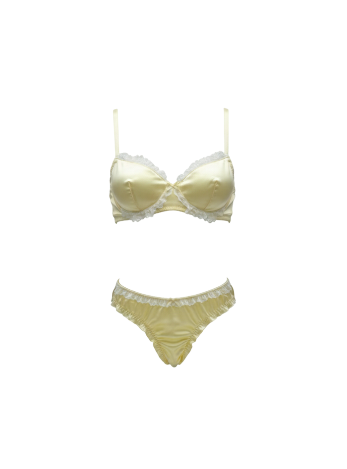 Vanilla Creme lingerie set