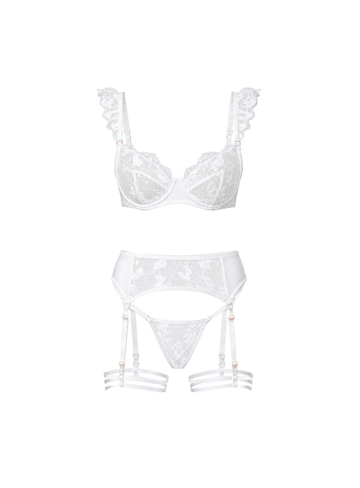 Pure Pearl svadobný lingerie set