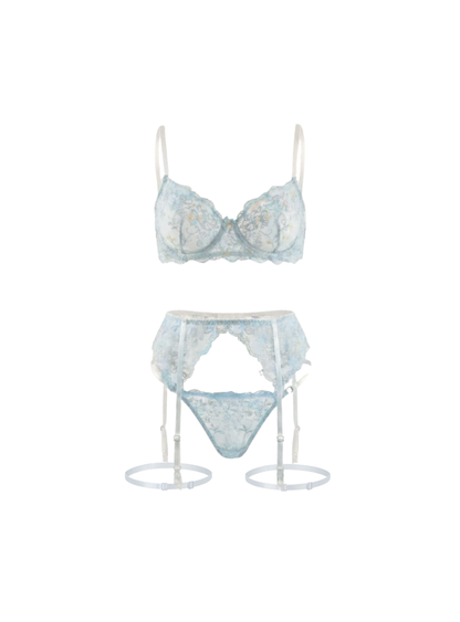 Snow Lily lingerie set
