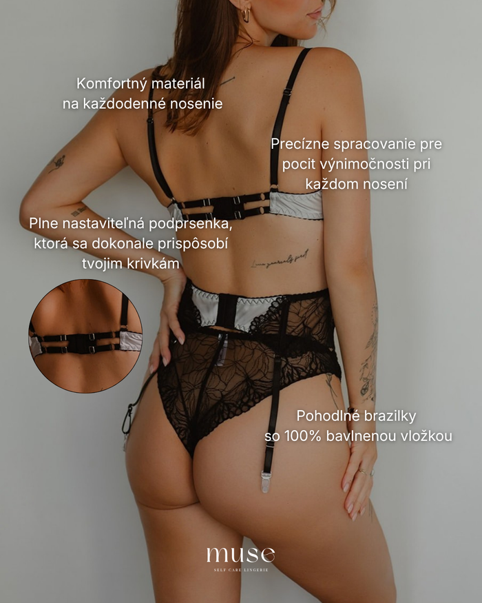 Luna Eclipse lingerie set