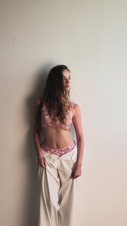 Belle Cerise lingerie set